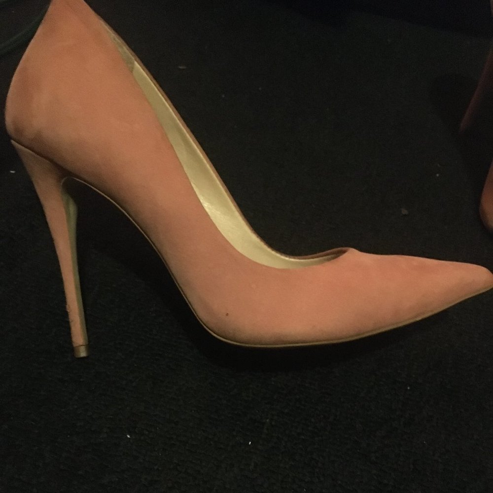ALDO Pink Suede Pumps